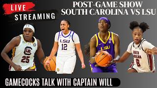 Post Game Show: Analyzing South Carolina versus LSU Women's Basketball!