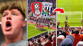 Rotherham vs West Brom *VLOG* HOME LIMBS as HUGILL GETS A BRACE AGAINST HIS FORMER CLUB!!!￼
