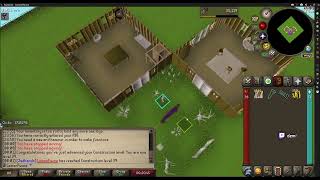 OSRS Quick Guide - How to: Oak Larder on an Iron! (Construction)