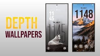 How to Get Depth Wallpapers & Live Clock on Android (Full Guide 2026)