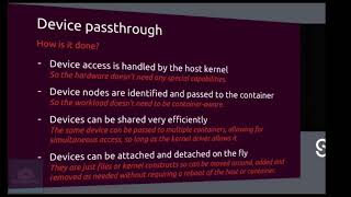 GPU, USB, NICs and Other Physical Devices in Your Containers