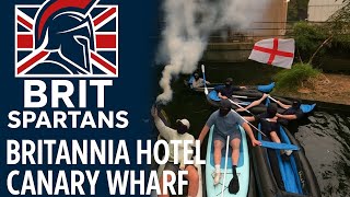 Brit Spartans at the Britannia International Hotel in Canary Wharf.