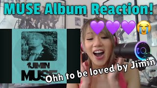 He is the man of every girl's dreams! Jimin MUSE Album Reaction! Rebirth, Slow Dance and Be Mine.
