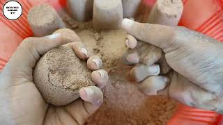 asmr new video/red sand/different sound/full satisfaction