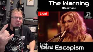 🔥 The Warning – Escapism (Honda Stage) | Live Reaction 🔥