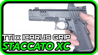 TTI Icarus Grip: Aluminum Grip for Staccato XC 【Gun90】