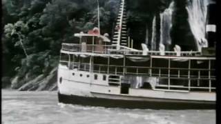 Ship vs Rapids! - from making of "Fitzcarraldo" - HQ