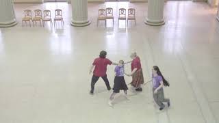 Bigon Patter: Tech Squares demos Bigon Square Dance