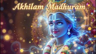 Madhurashtakam | Adharam Madhuram | Most Peaceful Krishna Meditation Bhajan