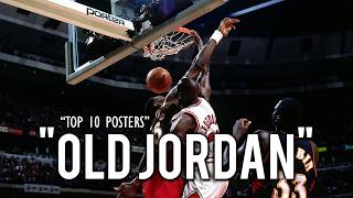 Top 10 Michael Jordan Poster Dunks (1995–1998) | Second Three-Peat Violence