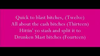 Drunken Master feat. Lola Damone - 50 Niggaz Deep (Lyrics) [4K]