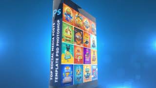 social media psd templates