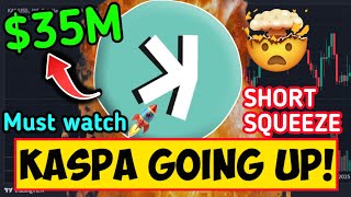 🔥KASPA NEXT BIG RUN? Short Squeeze Loading + HUGE Network Numbers!