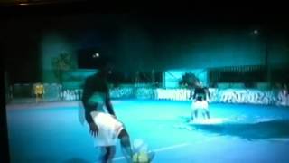 FIFA street-Black man super glue head glitch