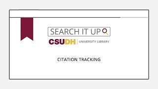 Citation Tracking