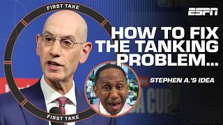 Time to start FINING NBA OWNERS for tanking? 📉 Stephen A.'s plan... | First Take
