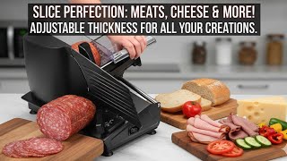 Best Electric Meat Slicer 2026: How to Slice Deli Style Ham, Turkey, & Roast Beef at Home! #slicing