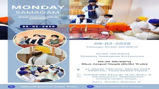 ● Live Haftawari Samagam from Meera Enclave behind Park hospital, 09 feb.2026