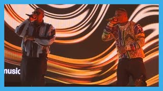 Nas & AZ In Las Vegas At The T-Mobile Arena "Phone Tap" - 12.13.25