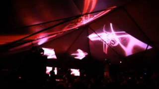 AV CLUB's Starscape 2009 visuals - Drum n Bass Tent