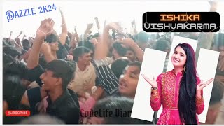 Dazzle 2k24 • IIST Indore • Ishika Vishwakarma • CodeLife Diaries  #dazzles #iist #moodindigo
