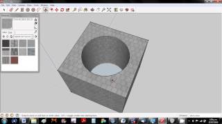 Google SketchUp Make 2013 Tutorial 1 - Button (Basic)