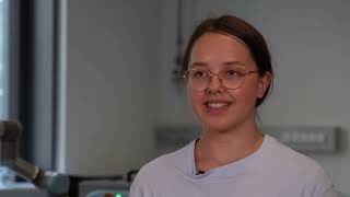 Holiday internship at the Institute of Mechanics & Mechatronics – Impressions from Anna! 🔧🚀