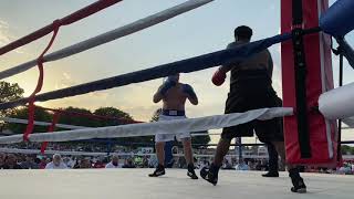 Terrence Walker’s aka Big-T Professional Boxing Debut 1-0 TKO