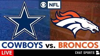 Cowboys vs. Broncos Live Streaming Scoreboard, Play-By-Play, Highlights & Stats | NFL Week 8 On CBS
