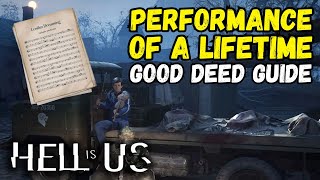 Don't Miss This! Performance of a Lifetime Good Deed Guide | Hell is Us 📜🎻 #HellIsUs
