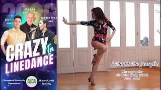 I Don't Do Maybe Line Dance (Christina Yang)/CRAZY In LINEDANCE, Seoul Korea