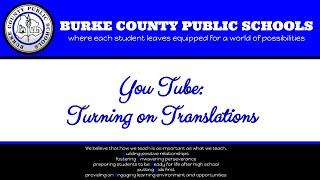 You Tube ❙ Translations
