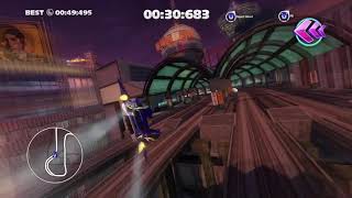 Sonic & All-Stars Racing Transformed | Graffiti City Expert Time Attack [00:48.925]