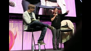 Amy Jo Johnson Shares Memory About Jason David Frank in Hawaii - L.A. Comic Con 12.4.22