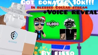 Got Blimped by @EissoRBX  & 1K Dono from @Blessed-RB  | Collab Stream Highlights 🎈💸