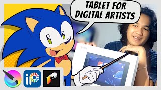 How I Animate Sonic VS Sonic.exe on Krita, Ibispain X & Toonsquid (ft. VEIKK VK1200 V2)