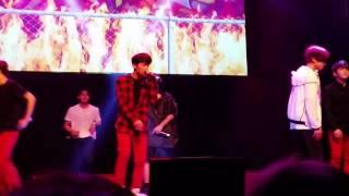 160402 TEEN TOP Red Point Live Tour NYC Rehearsal 'Don't I' (Fancam)