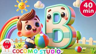 Letter B Song 40 Minutes Compilation | Learn the Letter B Phonics for Toddlers & Preschool Kids