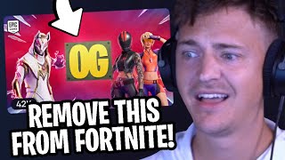 Ninja Explains Why Fortnite OG Should Be Removed