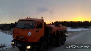 ч.7. Посыпалка. Еду с Д.Колей.