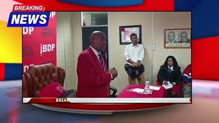 Former Botswana President Masisi resign from BDP presidency