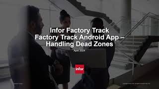Factory Track App Dead Zones