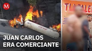 Juan Carlos Bonilla, one of the victims of the explosion in Iztapalapa