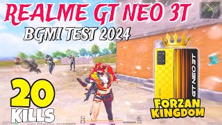 🔥Realme GT Neo 3T BGMI Test 2024 With Fps Meter: Frozen Kingdom Mode