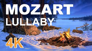Mozart Lullaby 4K Babies Brain Development Music to Sleep Relax Song
