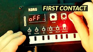 First Contact & Build Timelapse: Korg NTS-1