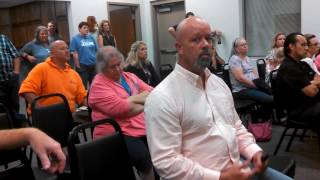 Residents call for, and get, a public forum to talk about the hiring of a paid fire chief
