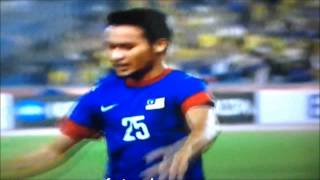 Laos vs Malaysia (1-3) AFF Suzuki Cup Goal Wan Zack 28-11-12