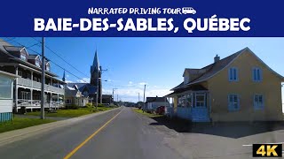 ⚜️ 🚗 Baie-des-Sables, Québec 🌊 4K Drive