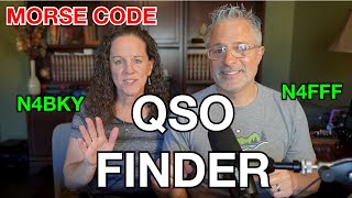✳️ NEW CW tool to get on the air!  Announcing QSO Finder!